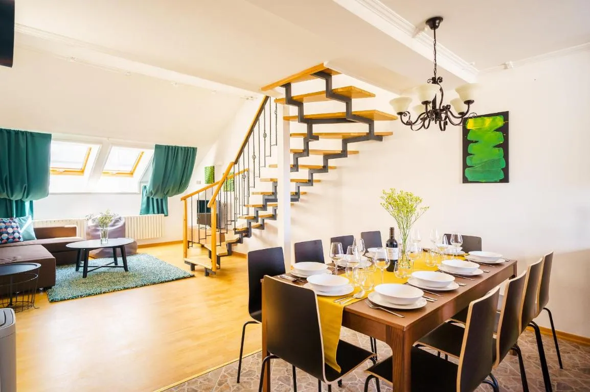 Image of HOME ALONE 5BR+3BATH Penthouse in center of Prague
