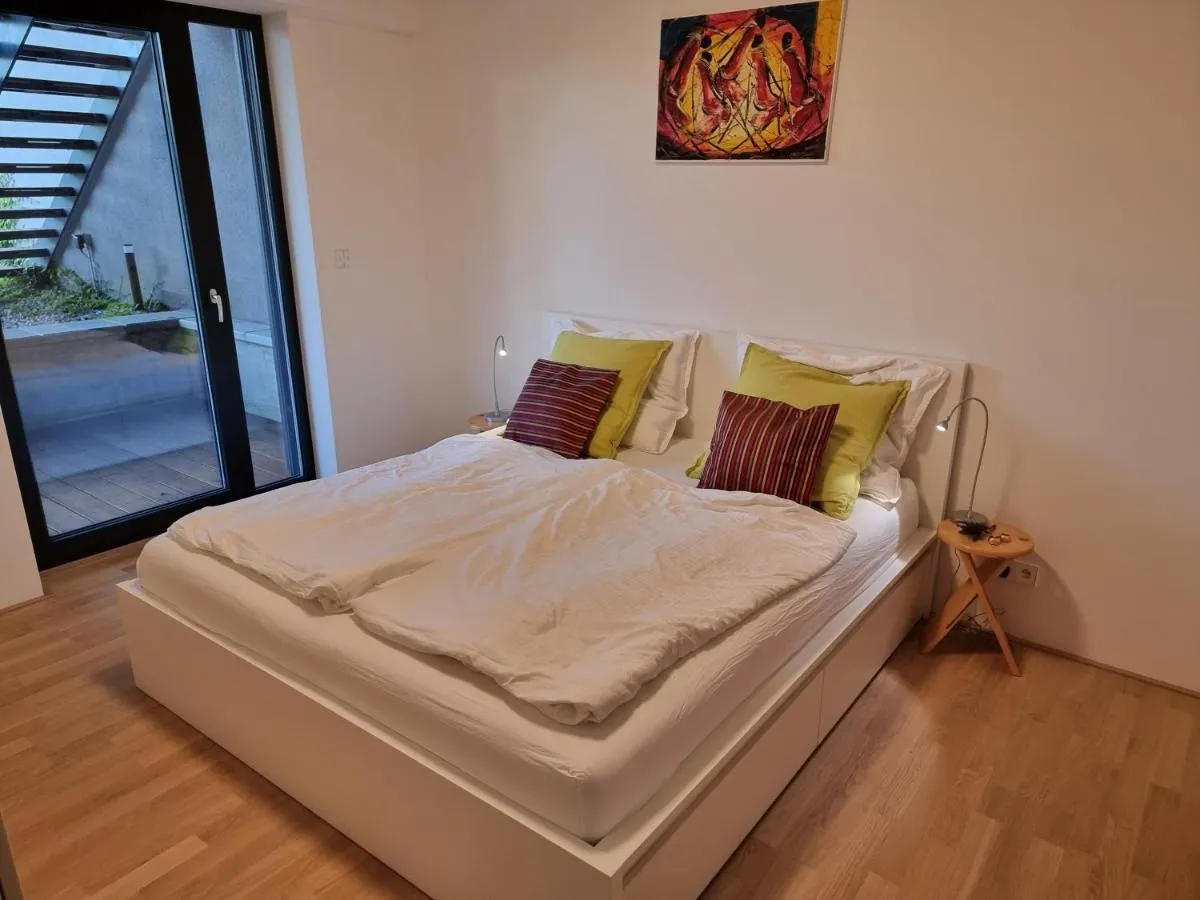 Image 1 of Quiet 1-bedroom in a basement of new villa