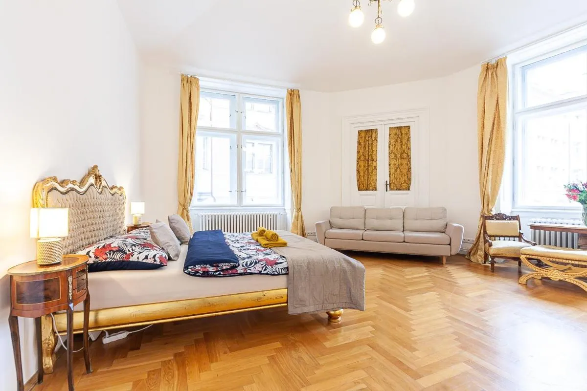 Image 6 of Royal Apartment by Charles Bridge view of Saint Nicholas Church