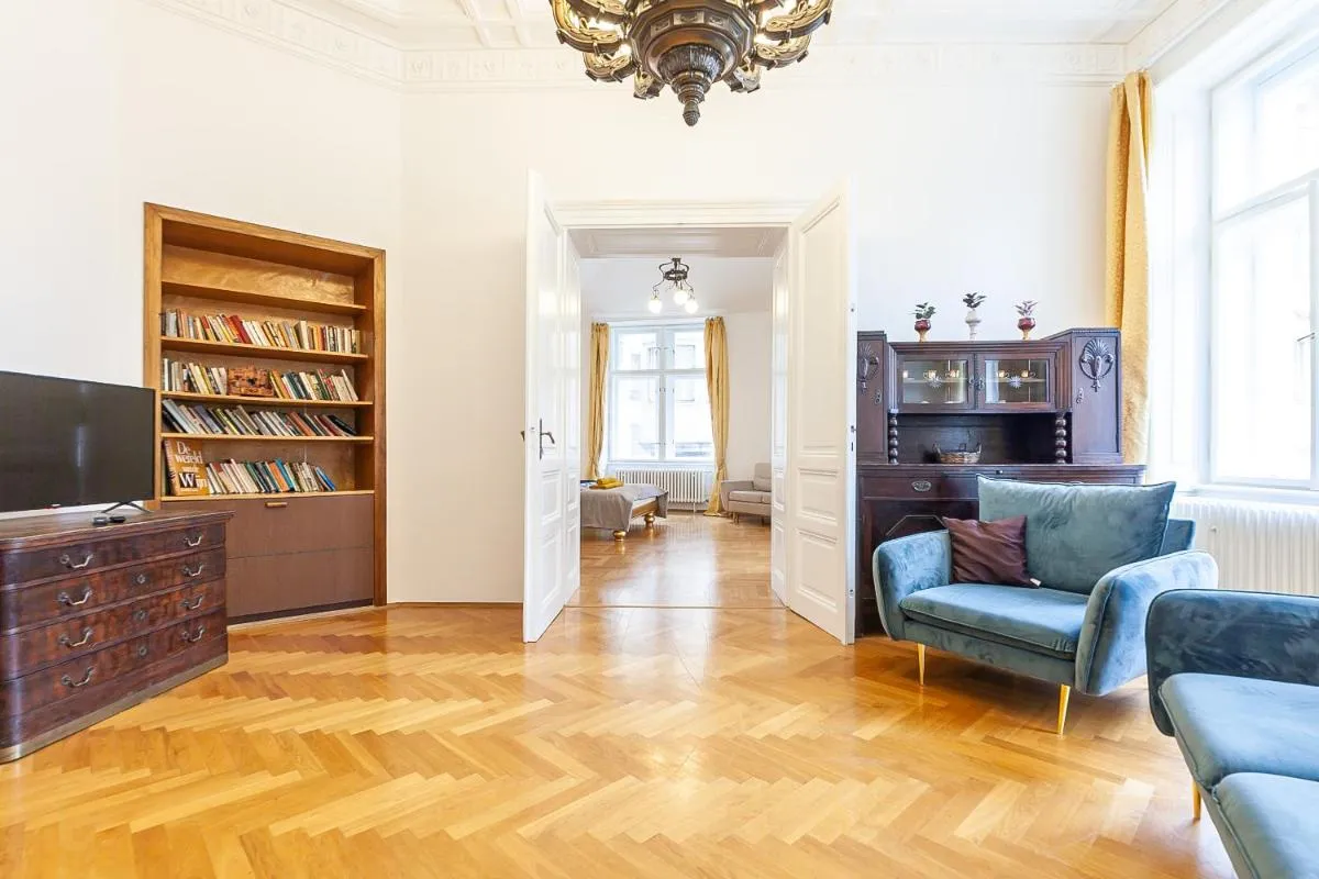 Image 4 of Royal Apartment by Charles Bridge view of Saint Nicholas Church