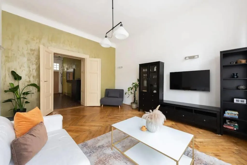 Image of Spacious apartment with balcony at Wenceslas Sq