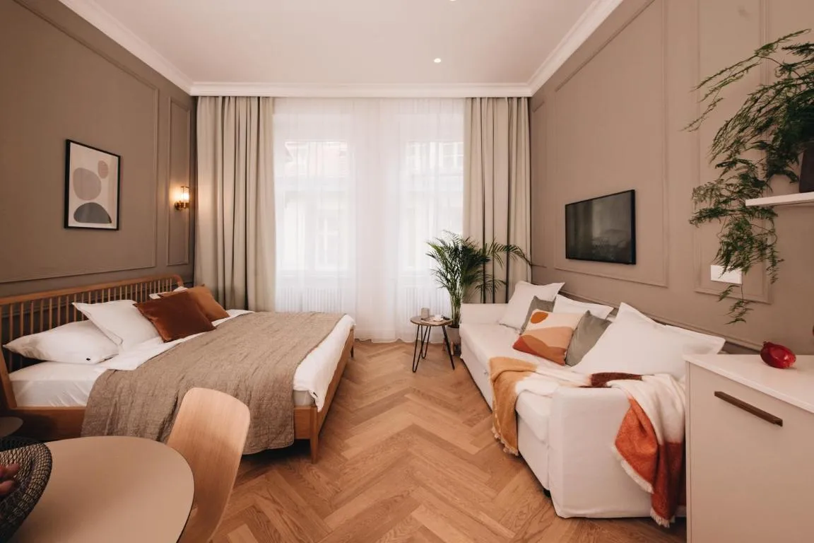 Image of Stylish new apartment in Prague with A/C