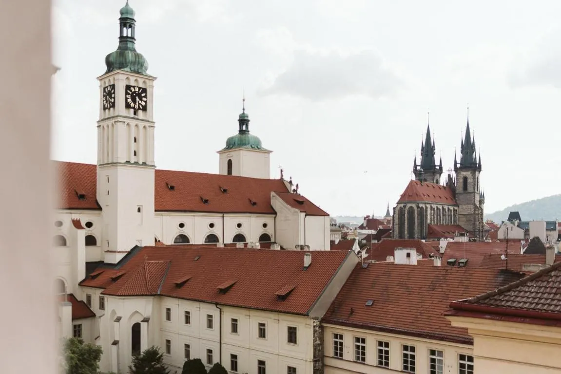 Image of Tyn Church view central located Old Town LIL