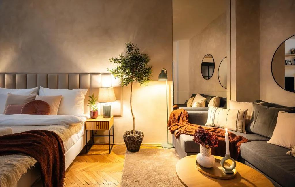Image of 2BR 1,5Bath Chic City Suite near Wenceslas Square