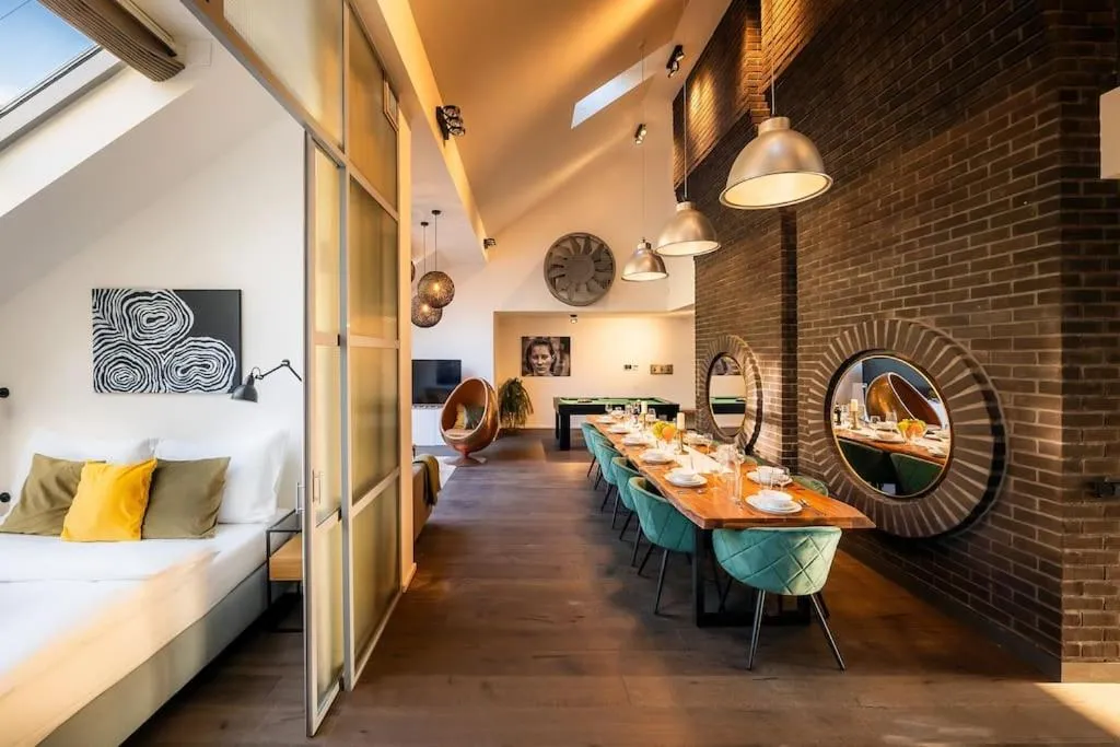 Image 6 of 5BR+2Bath Old Town Loft Luxe Brickhouse, A/C