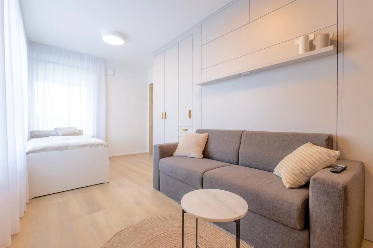 Image 2 of Bright 2BR – 7th floor, Balcony, Free Parking by Gravity Prague