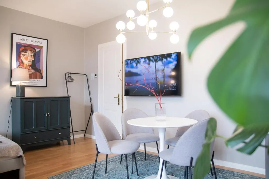 Image of Charming Apartment by Wenceslas square and National Museum with AC