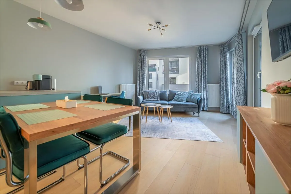 Image 3 of Chic Prague Living at Vista Serenity Apartment with Balcony