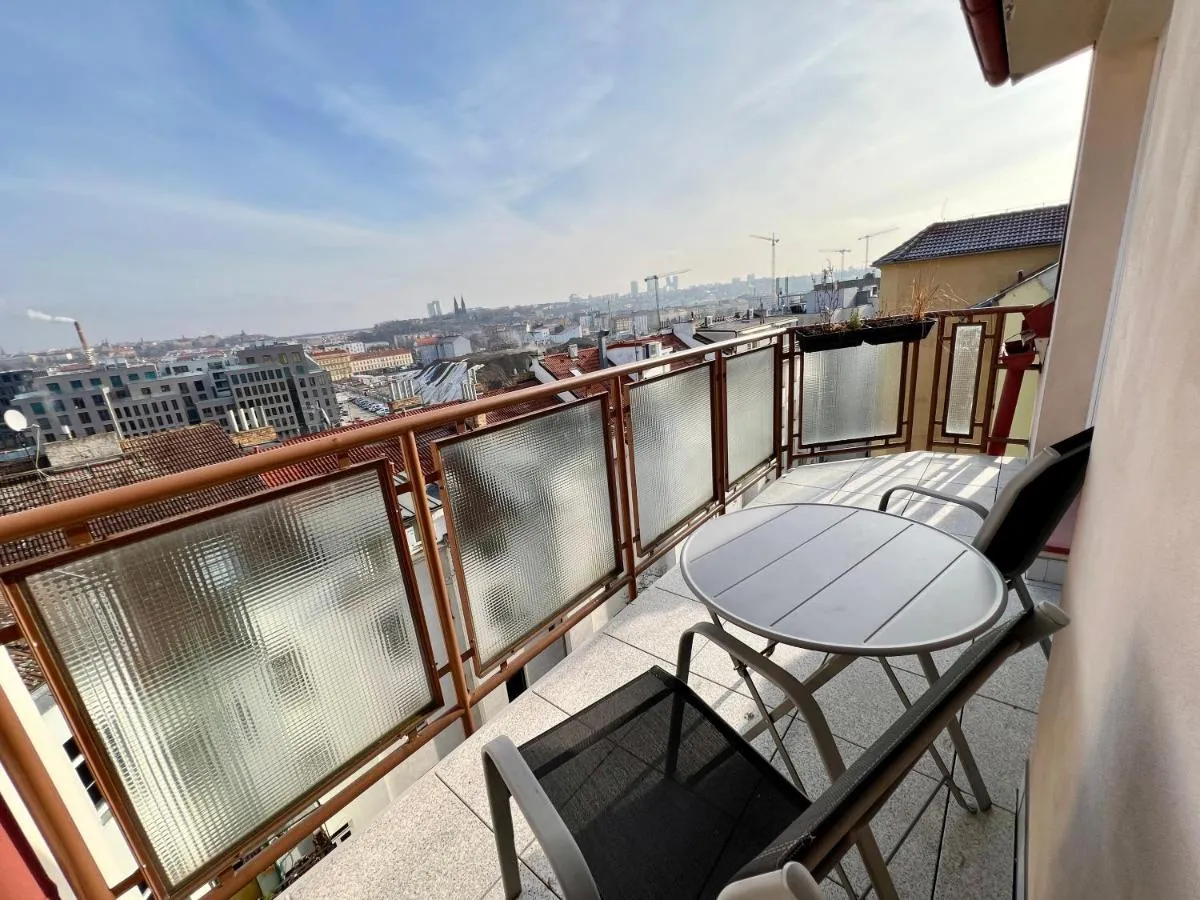 Image 1 of Cozy Studio with Prague panorama view