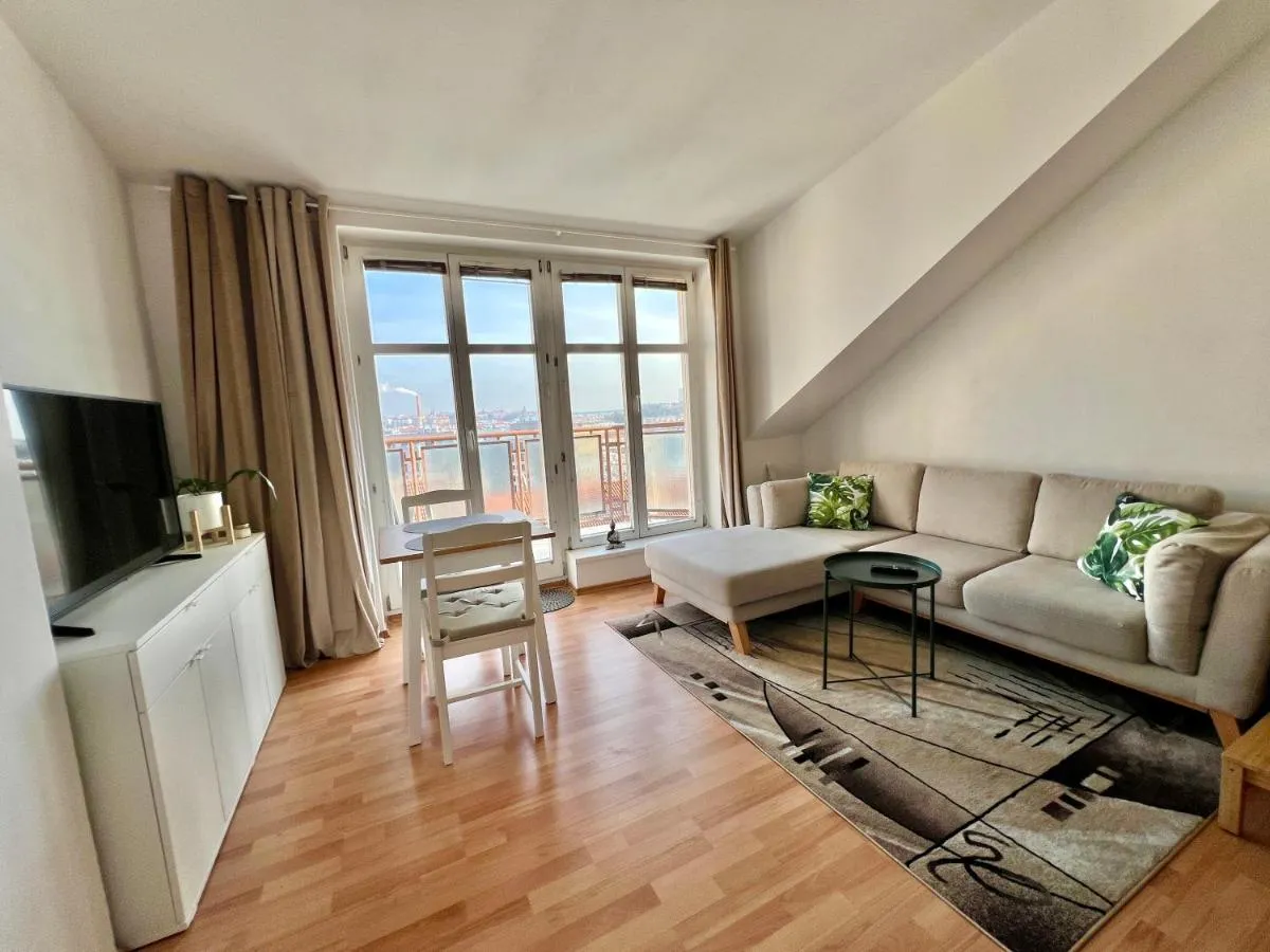 Image 2 of Cozy Studio with Prague panorama view