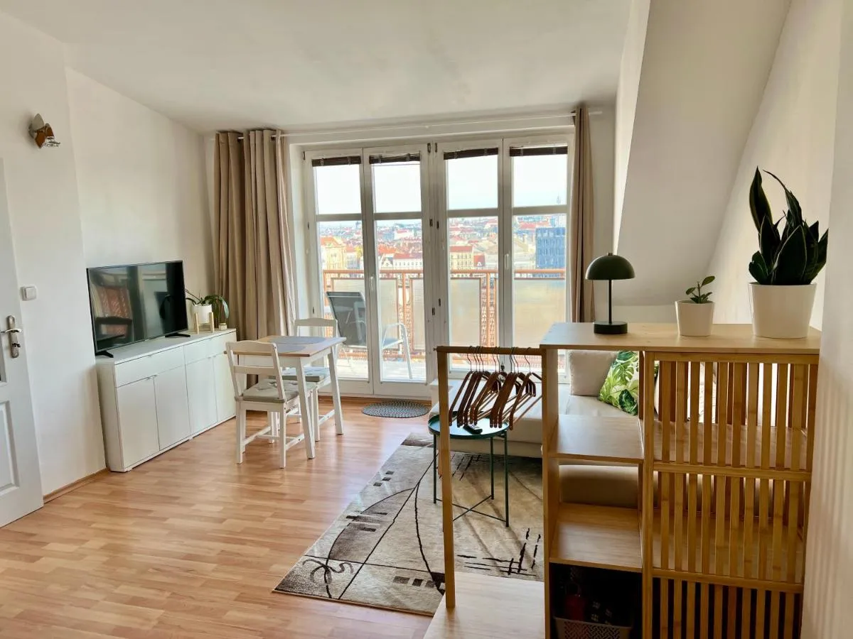 Image 3 of Cozy Studio with Prague panorama view