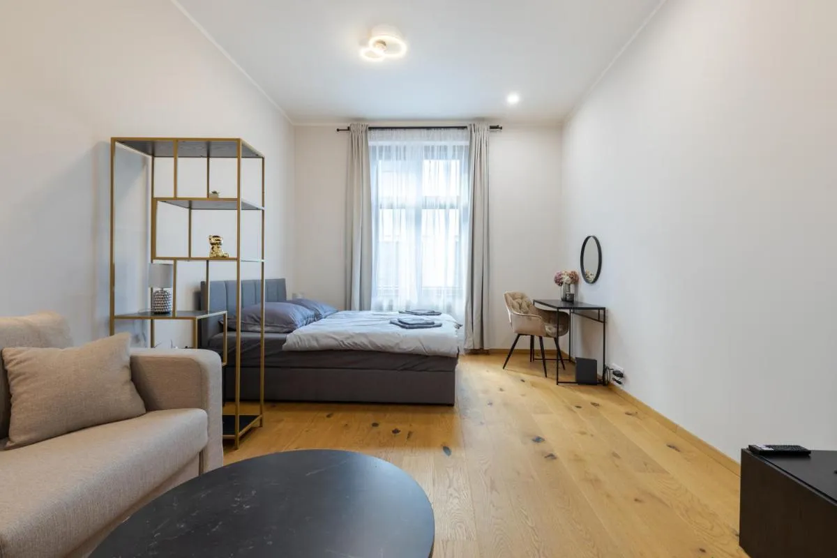 Image 1 of DALE Apartment Smichov Riverside – Metro Andel
