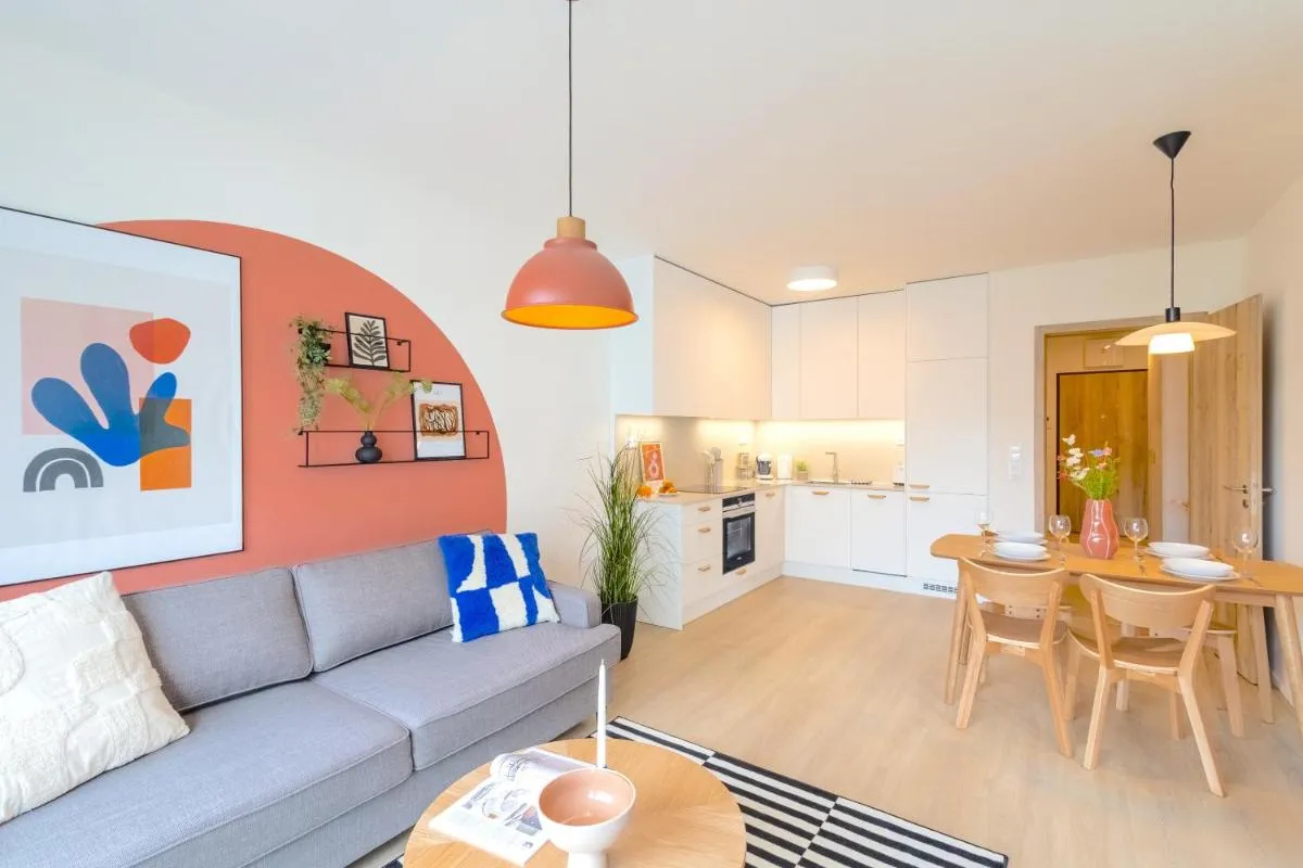 Image 5 of Design Apartment – Balcony, Free Parking, Yoga, 10 mins to center, by Gravity Prague
