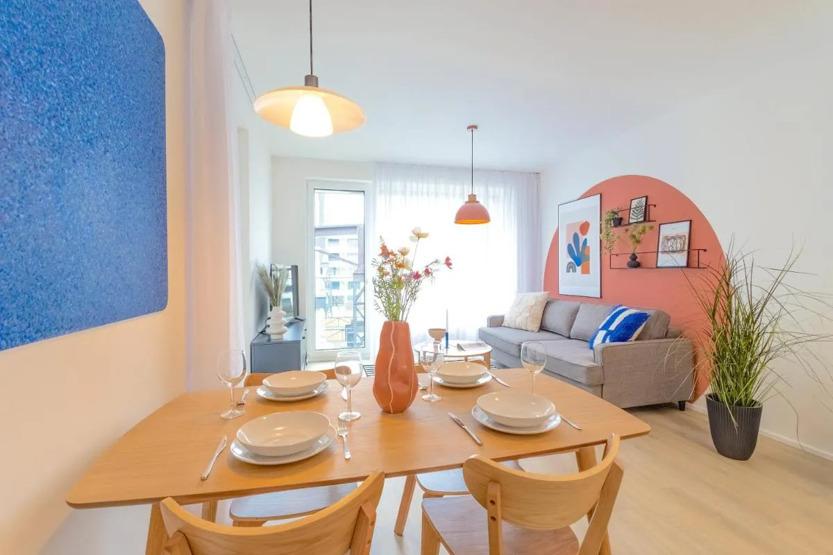 Image 4 of Design Apartment – Balcony, Free Parking, Yoga, 10 mins to center, by Gravity Prague