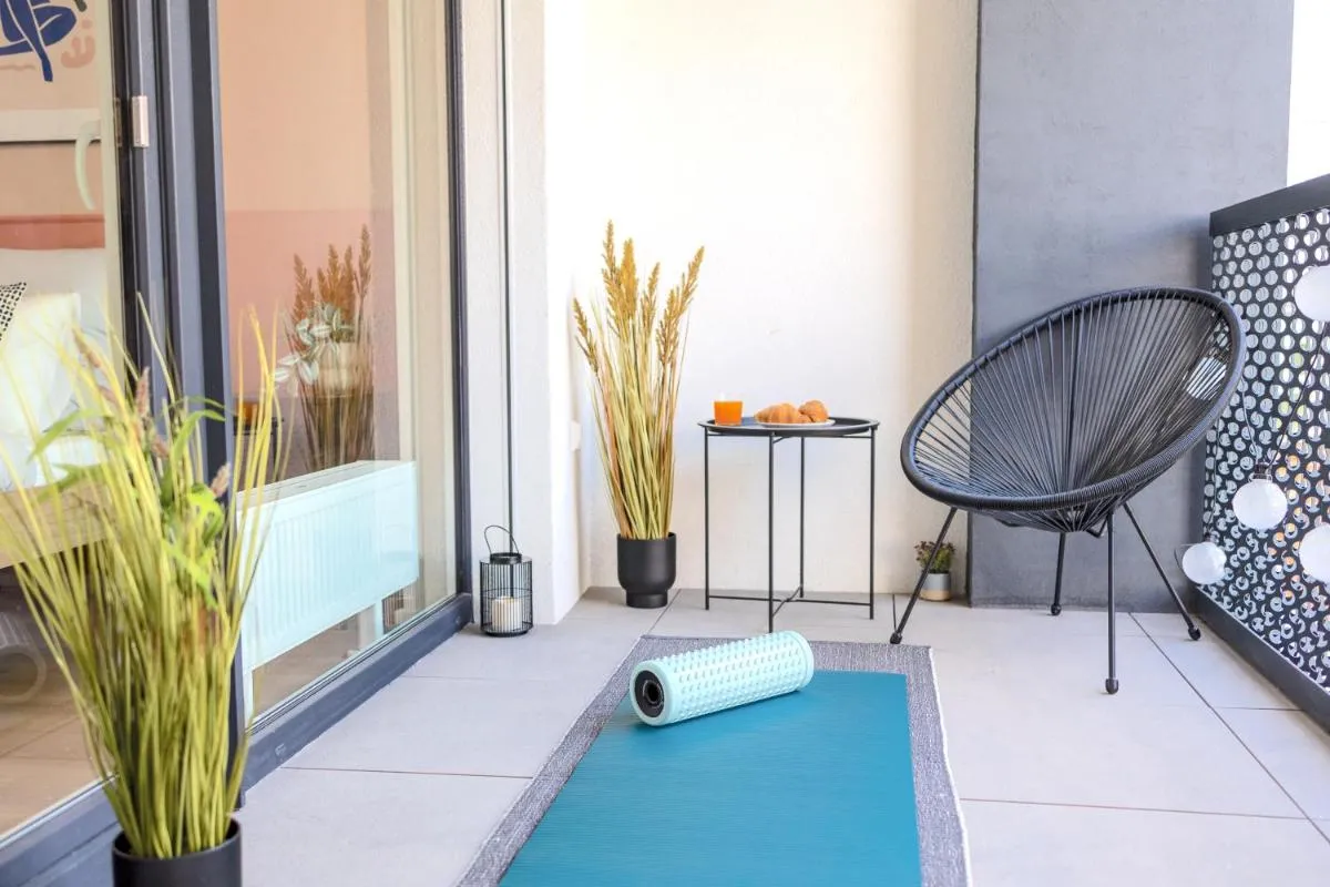 Image 3 of Design Apartment – Balcony, Free Parking, Yoga, 10 mins to center, by Gravity Prague