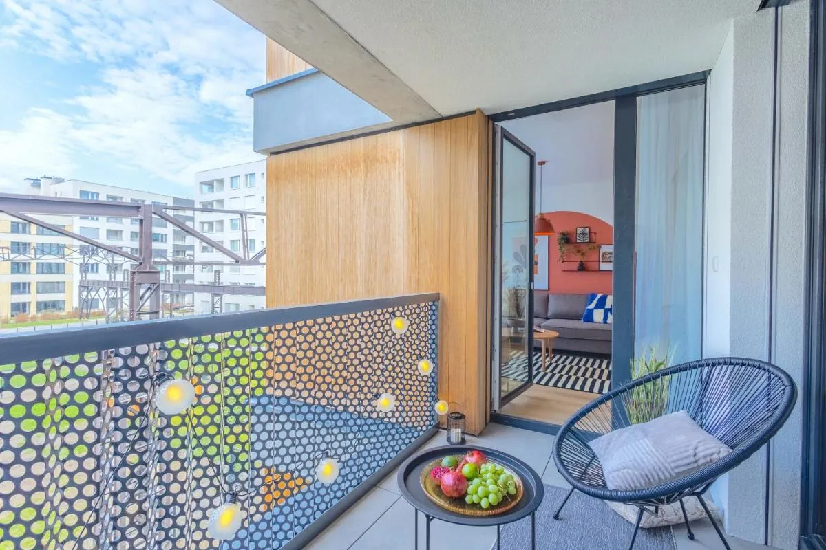 Image 1 of Design Apartment – Balcony, Free Parking, Yoga, 10 mins to center, by Gravity Prague