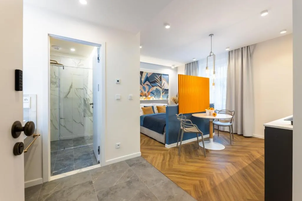 Image of Design Apartments close to Wenceslas Square with AC
