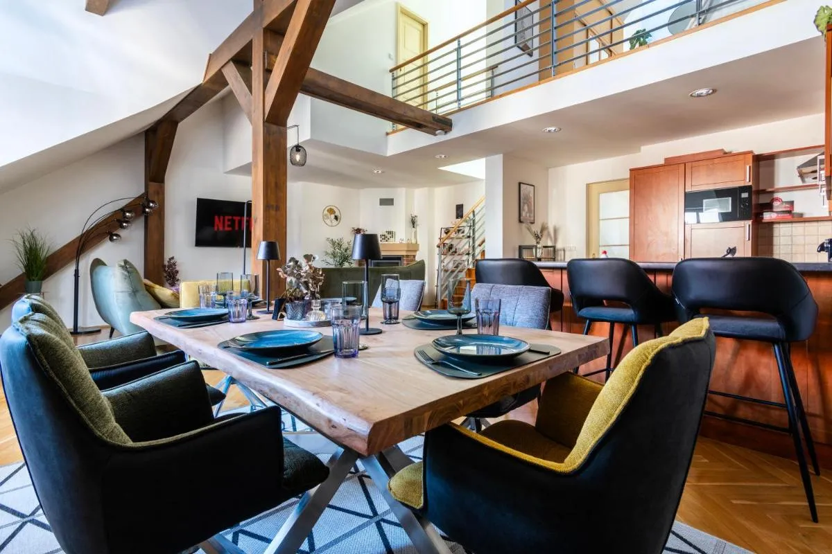 Image 3 of Duplex 165m2 with VIEWS only 30 Seconds to Charles Bridge