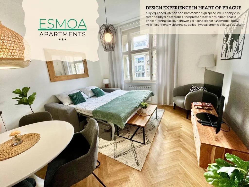 Image of ESMOA apartments – Ovenecká, Praha 7 – plně vybaven
