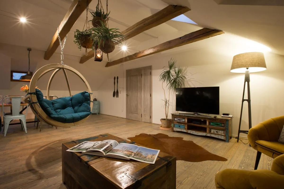 Image 4 of Gigantic Boho Chic 3 Bedroom 3 Bathroom Loft with Hanging Chair