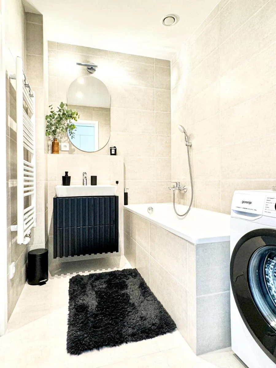 Image 3 of NEW Modern, River View Apartment near Prague City Center