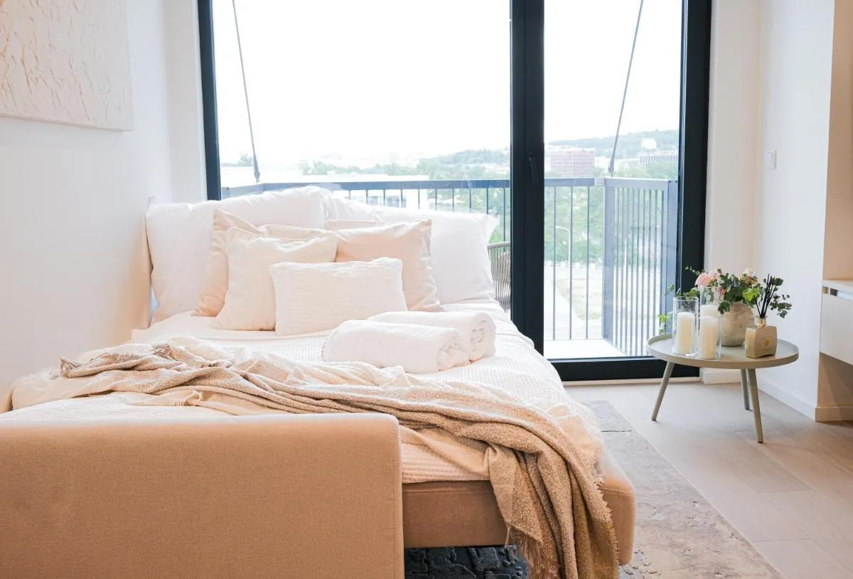 Image 6 of NEW Modern, River View Apartment near Prague City Center