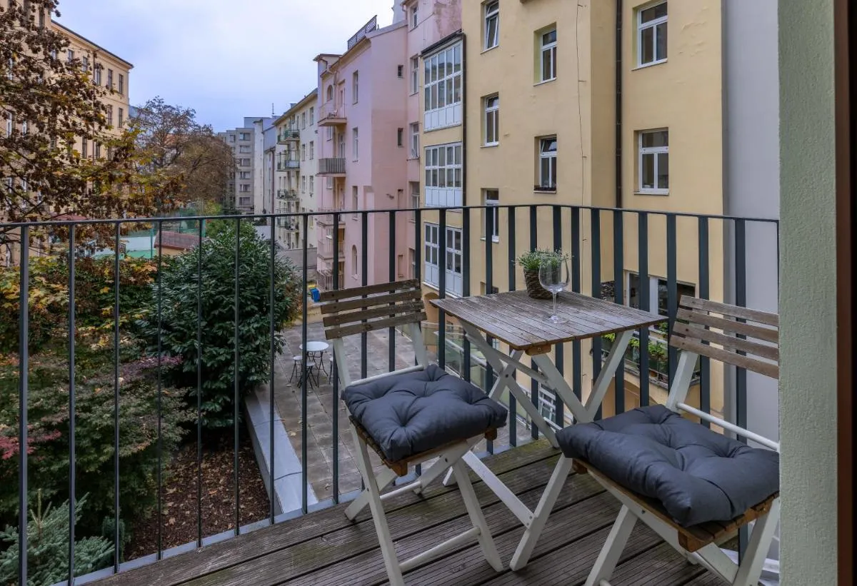 Image 1 of Peaceful & Cozy Living in Vyšehrad with a Balcony