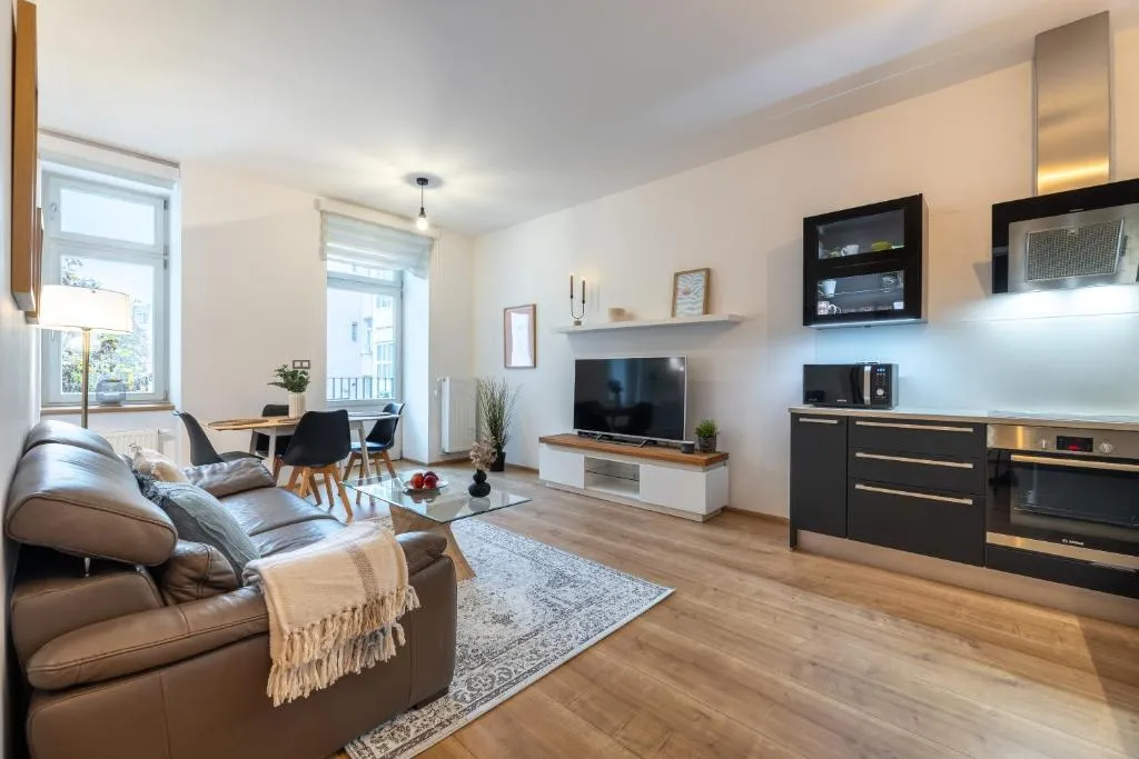 Image of Peaceful & Cozy Living in Vyšehrad with a Balcony
