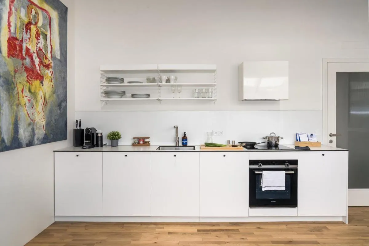 Image 6 of Prague Days – Attic Apt – Workspace – 100 Mbps Wi-Fi – Park Nearby