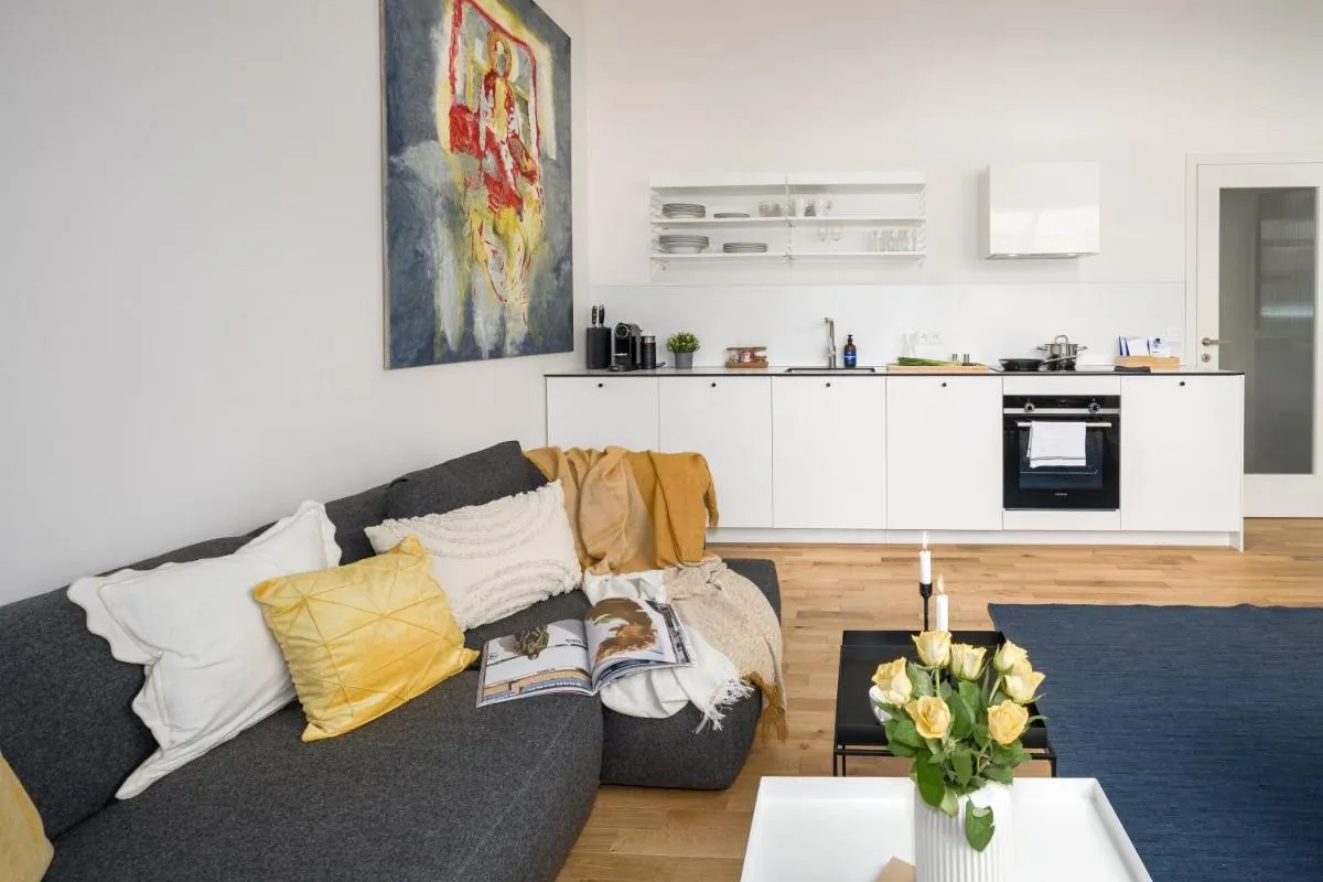 Image 4 of Prague Days – Attic Apt – Workspace – 100 Mbps Wi-Fi – Park Nearby