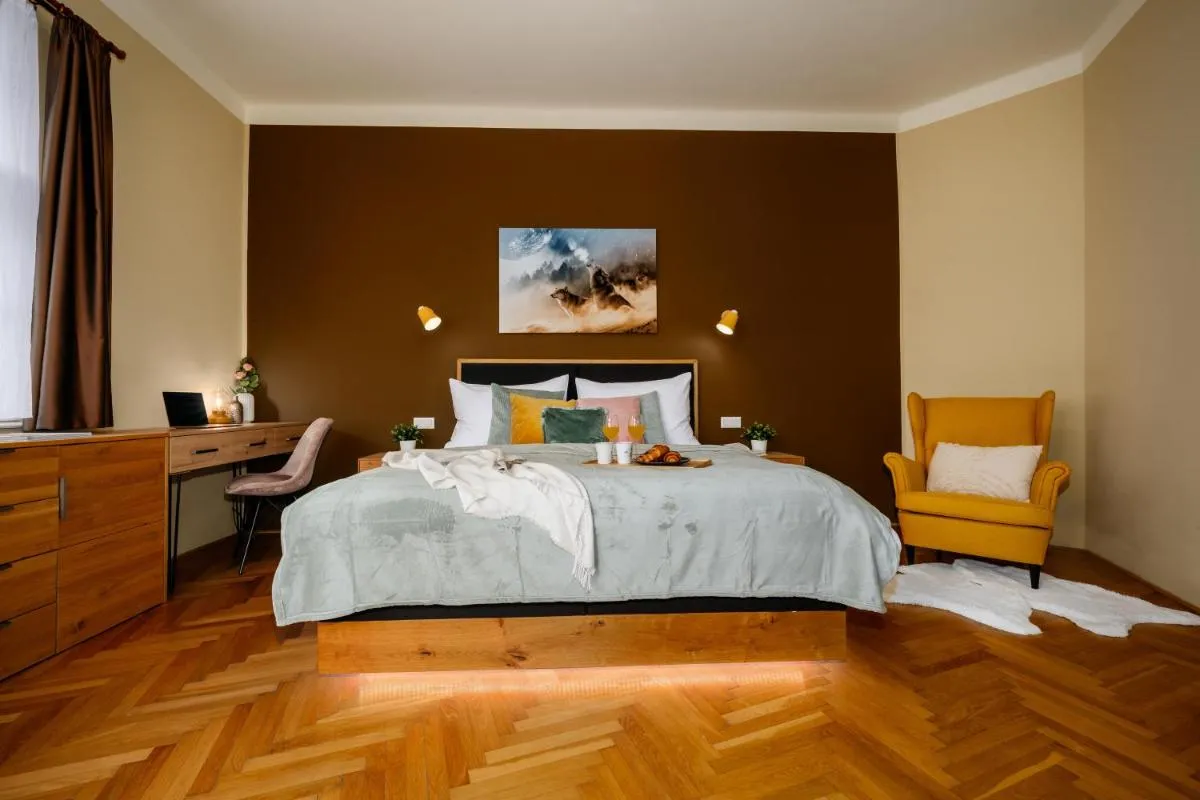 Image 3 of Prague Days – Family 2BDR Apt – AC – Darts – Netflix – Hip District