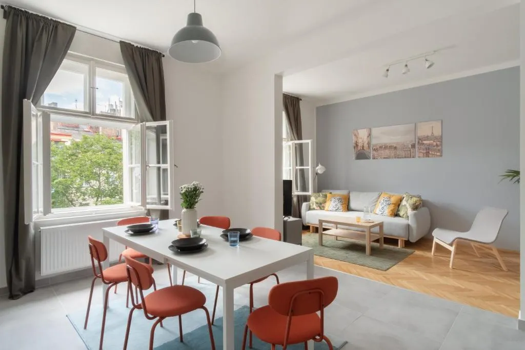 Image of Prague Days – Modern Apts – Fast WiFi – Netflix – 7 min Wenceslas Sq
