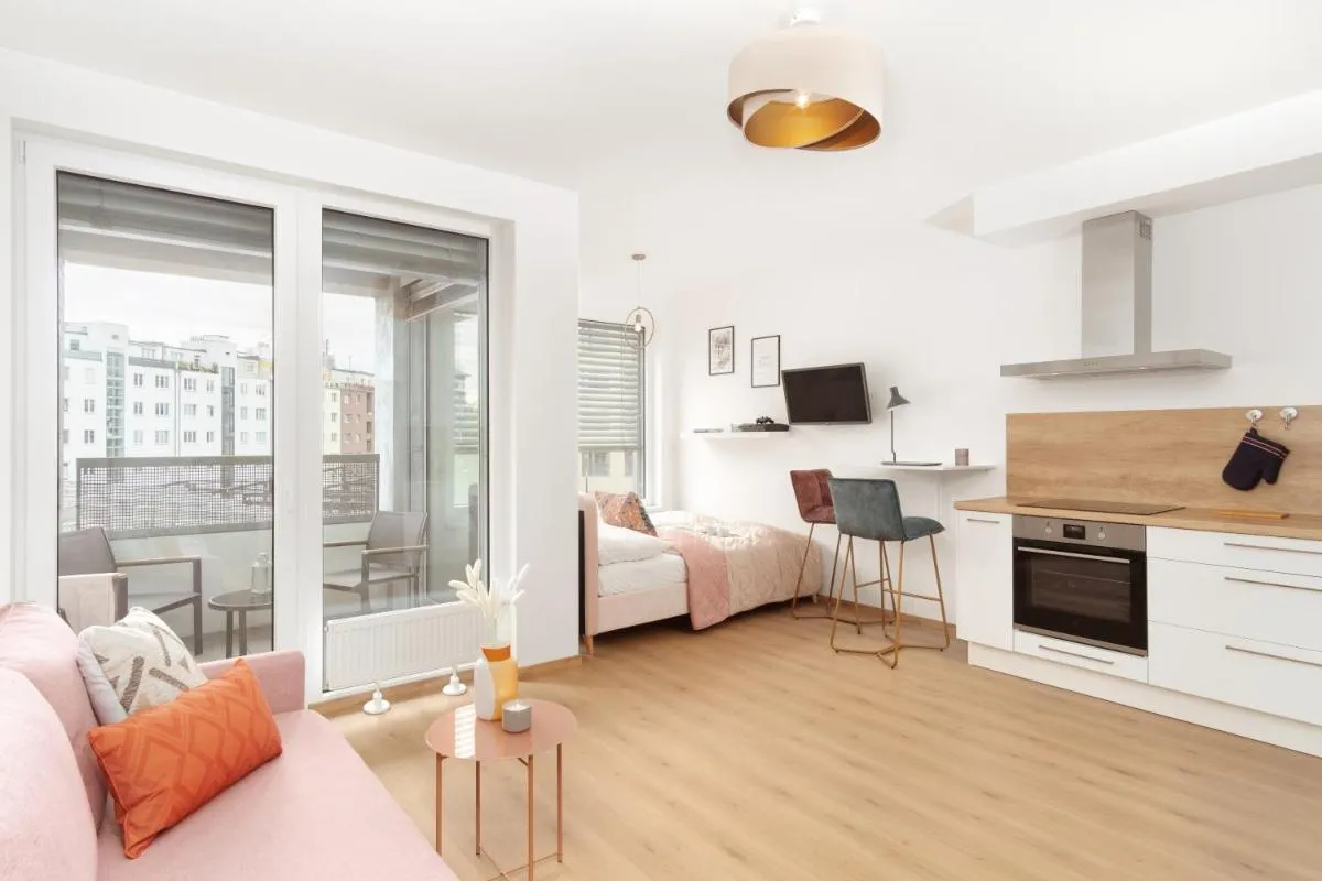 Image 1 of Prague Days – Stylish studio w Balcony – Trendy Neighborhood