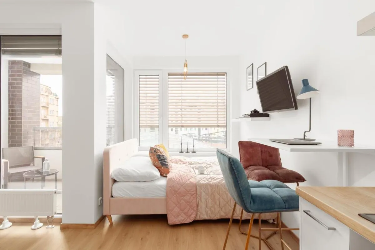 Image 2 of Prague Days – Stylish studio w Balcony – Trendy Neighborhood