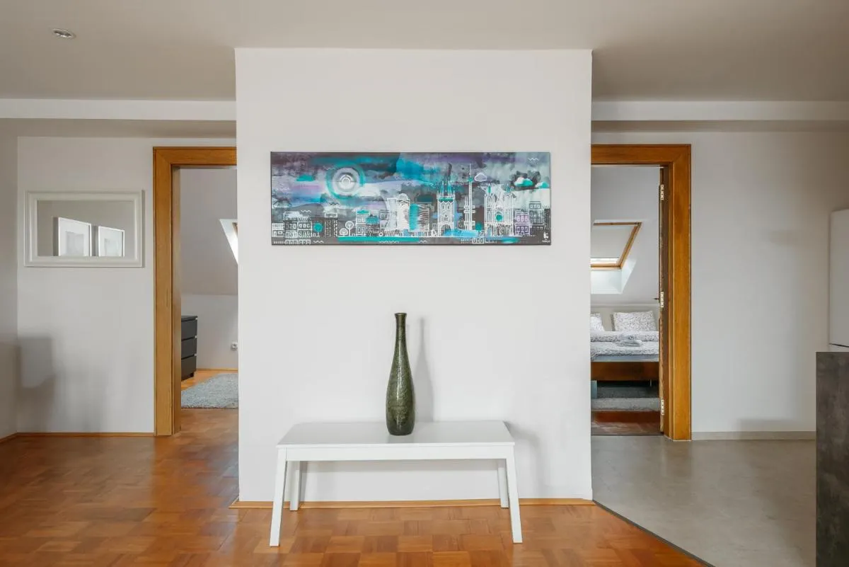 Image 4 of ROY 2 bdr Apartment with Prague Castle View, Parking & AC