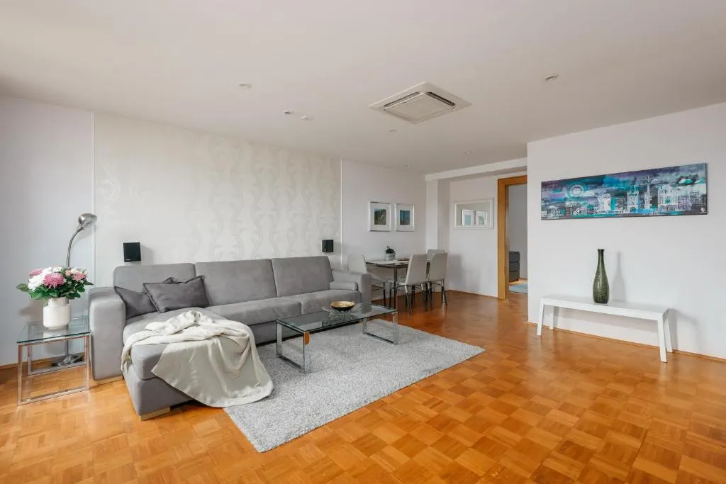 Image of ROY 2 bdr Apartment with Prague Castle View, Parking & AC