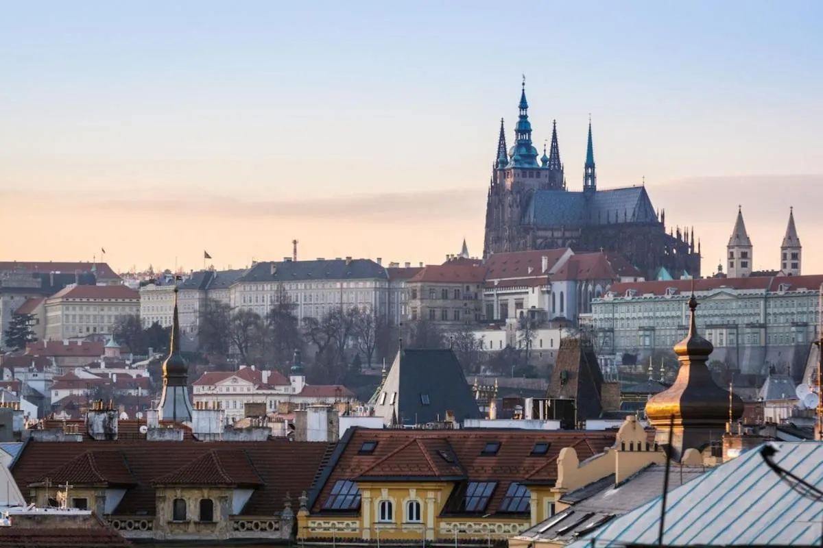 Image 1 of ROY 2 bdr Apartment with Prague Castle View, Parking & AC