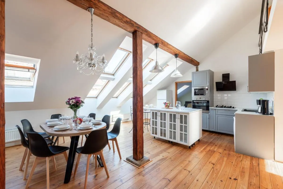 Image 1 of Stylish 2-level apartment near the National Theatre