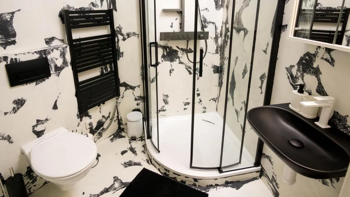 Black & White Apartment Prague by Wenceslas Square and Muzeum - 3