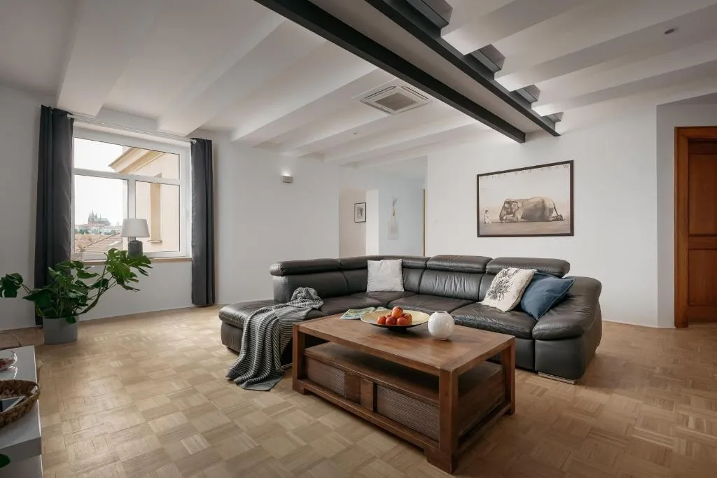 DOT 3 bdr Apartment with Tyn Cathedral View & AC